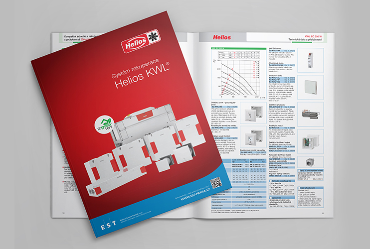 Katalog rekuperací Helios KWL
