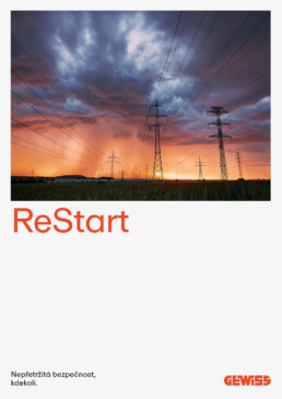 Obálka katalogu Gewiss ReStart
