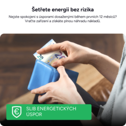 Garance vrácení nákladů při nedosažení energetických úspor