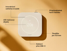 tado° Smart Thermostat X (2. generace) - popis